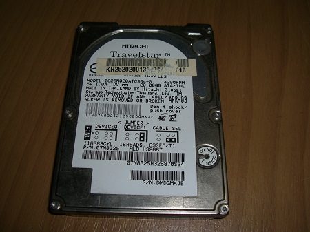 Hitachi 20Gb Ide