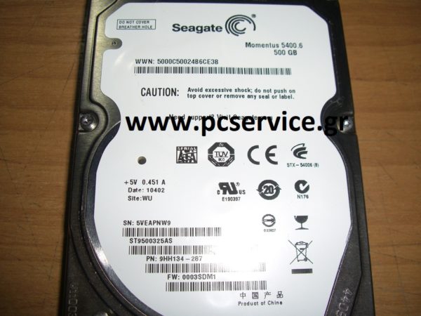 SEAGATE MOMENTUS 5400.6